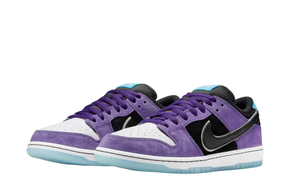 Nike SB Dunk Low Pro x Hayley Wilson Black and Court Purple