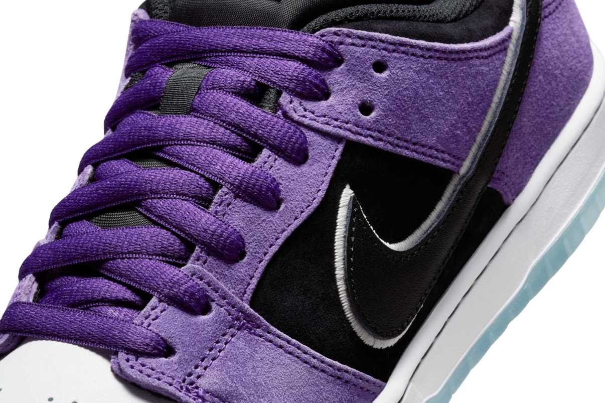 Nike SB Dunk Low Pro x Hayley Wilson Black and Court Purple