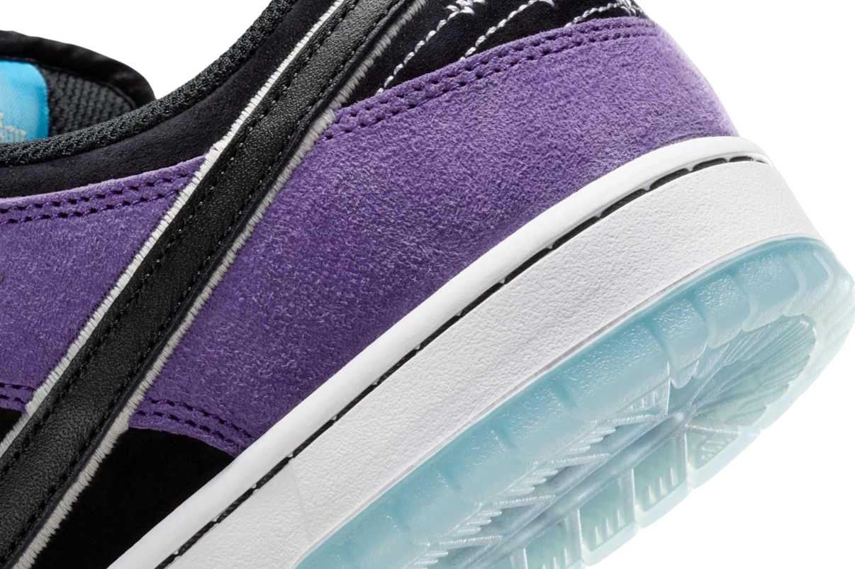 Nike SB Dunk Low Pro x Hayley Wilson Black and Court Purple
