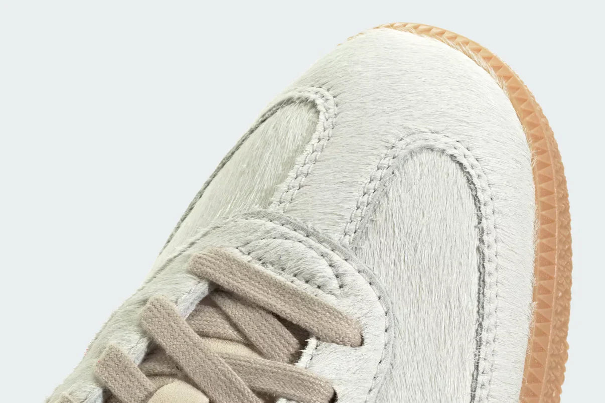 Adidas Samba OG Pony Hair Wonder Beige Better Scarlet