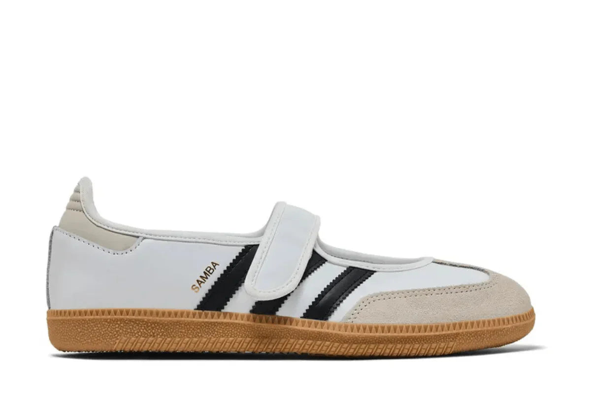Adidas Samba Jane 'White Black' Branco