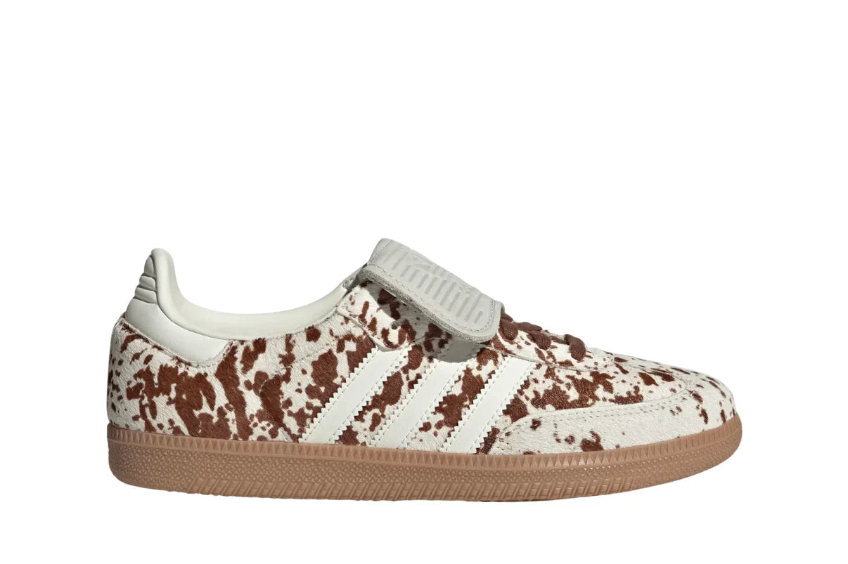 Adidas Samba LT Cow Print Brown White Marrom