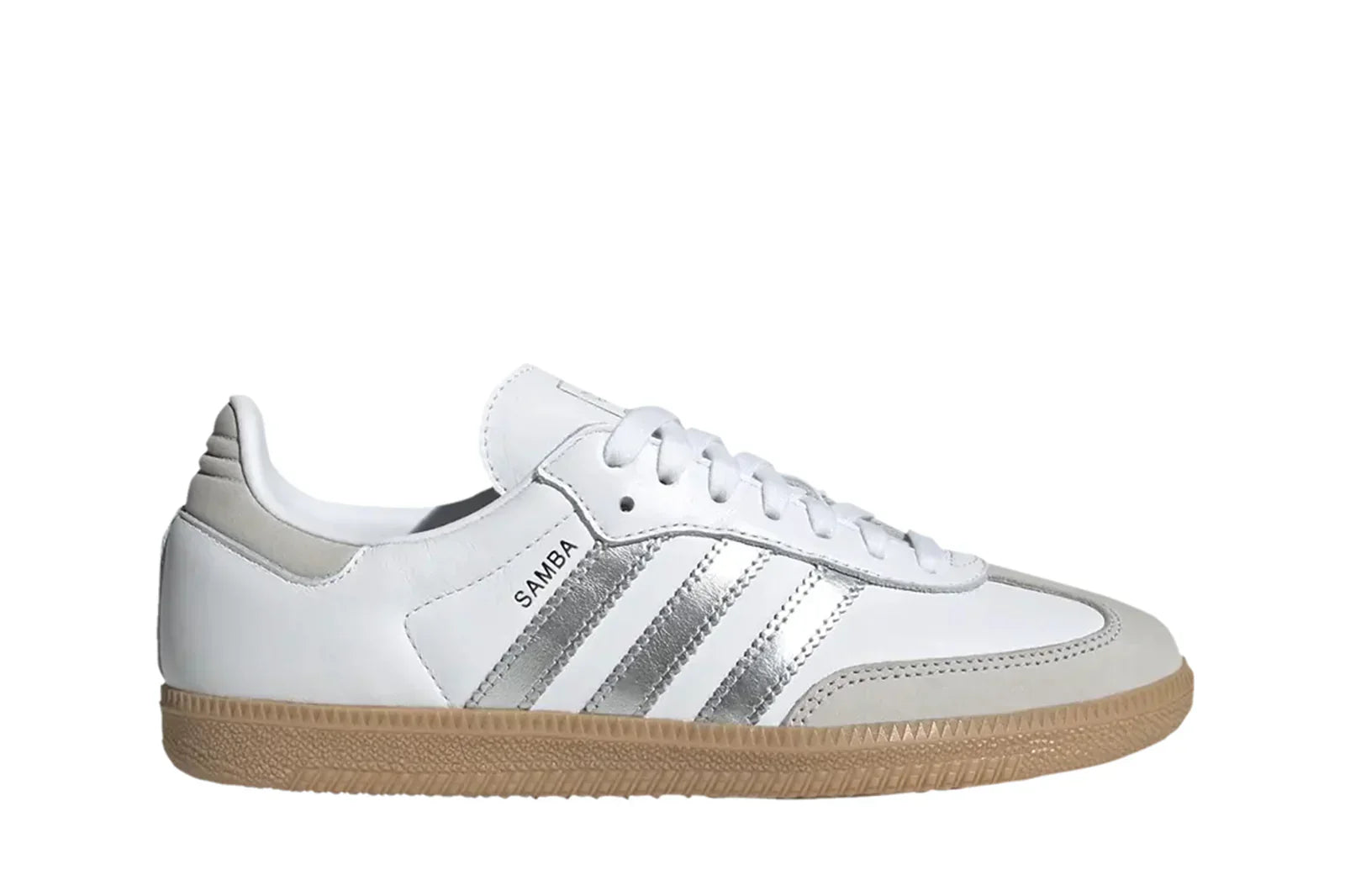 Adidas Samba Og Cloud White Silver Metallic Branco