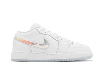 Air Jordan 1 Low Se "Glitter Swoosh" Branco