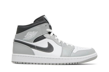 Air Jordan 1 Mid Light Smoke Grey Cinza