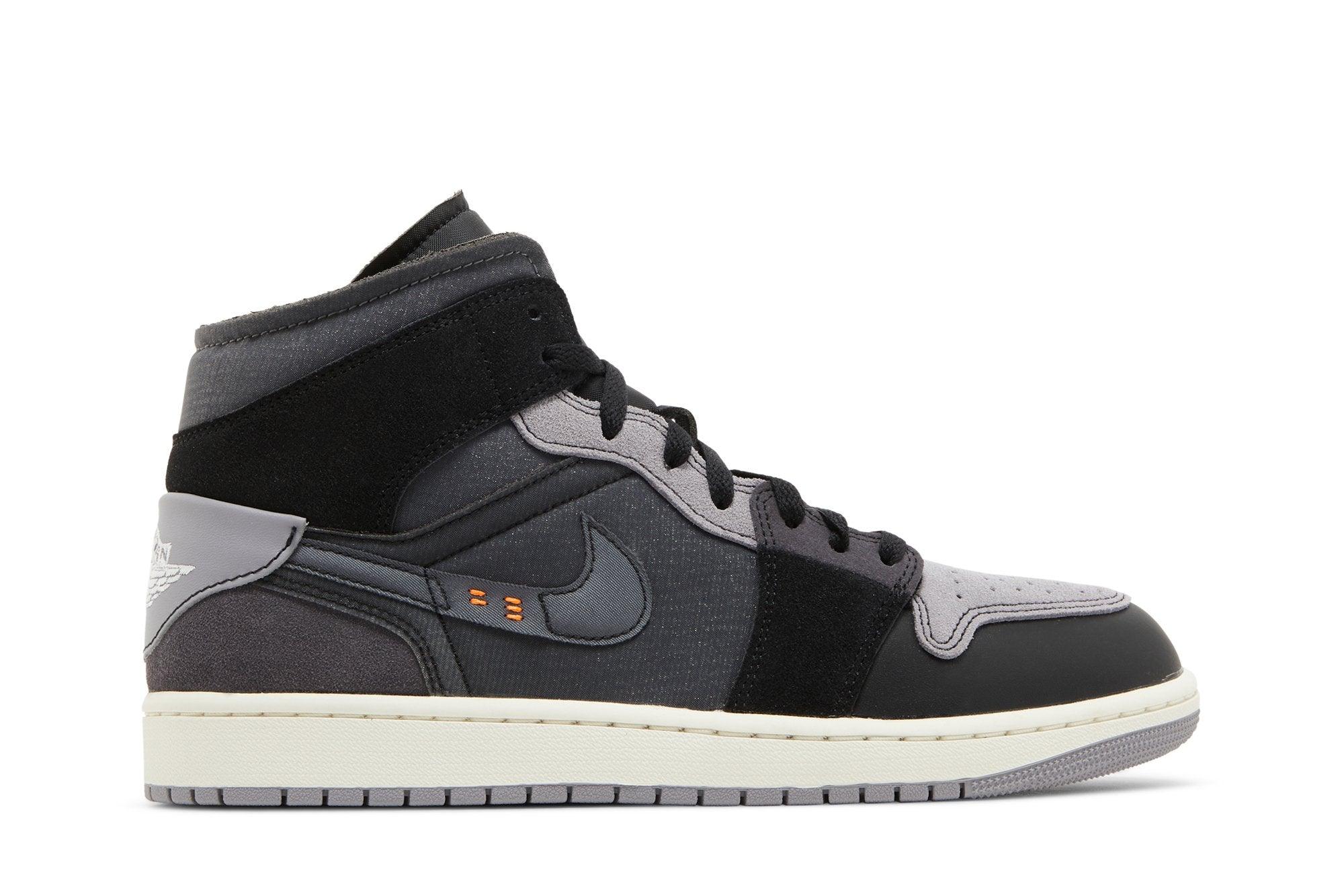 Air Jordan 1 Mid SE Craft Inside Out Black Preto
