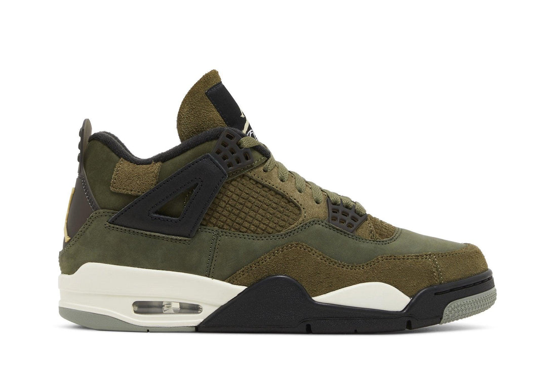 Air Jordan 4 Craft Medium Olive Verde