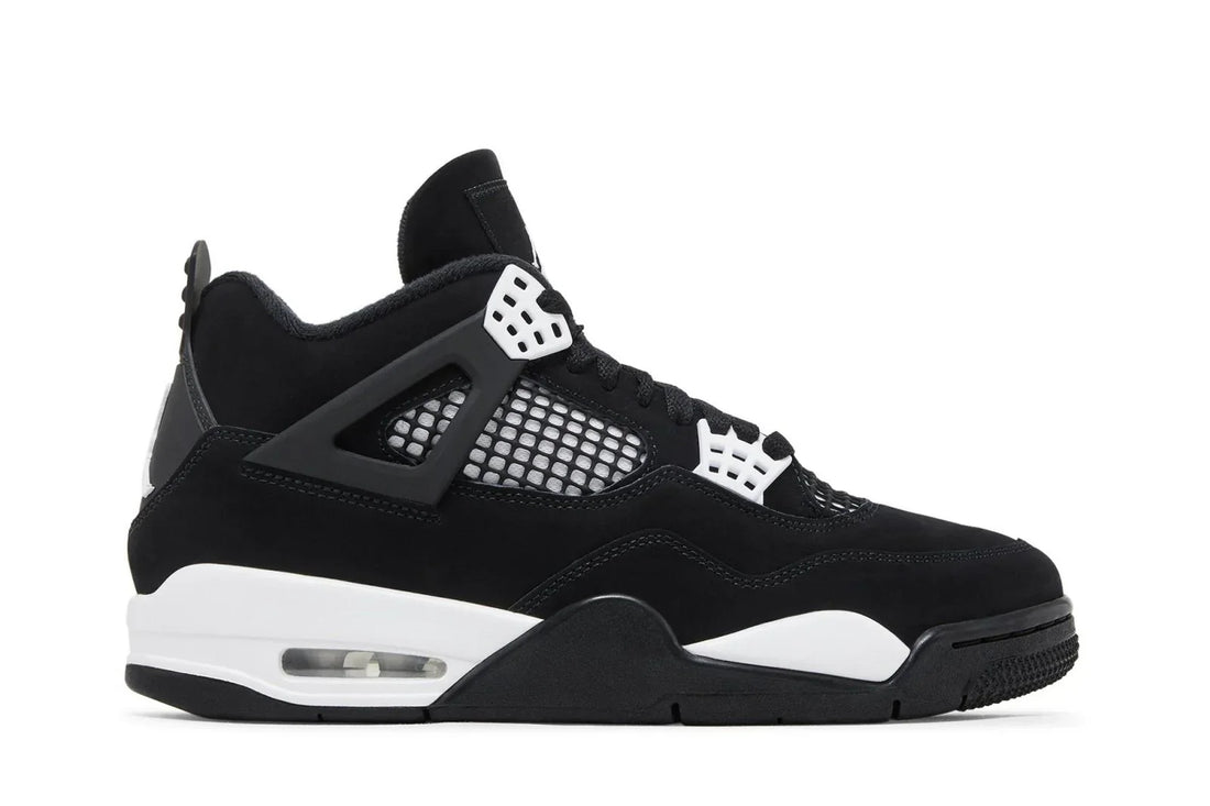 Air Jordan 4 Retro White Thunder Preto