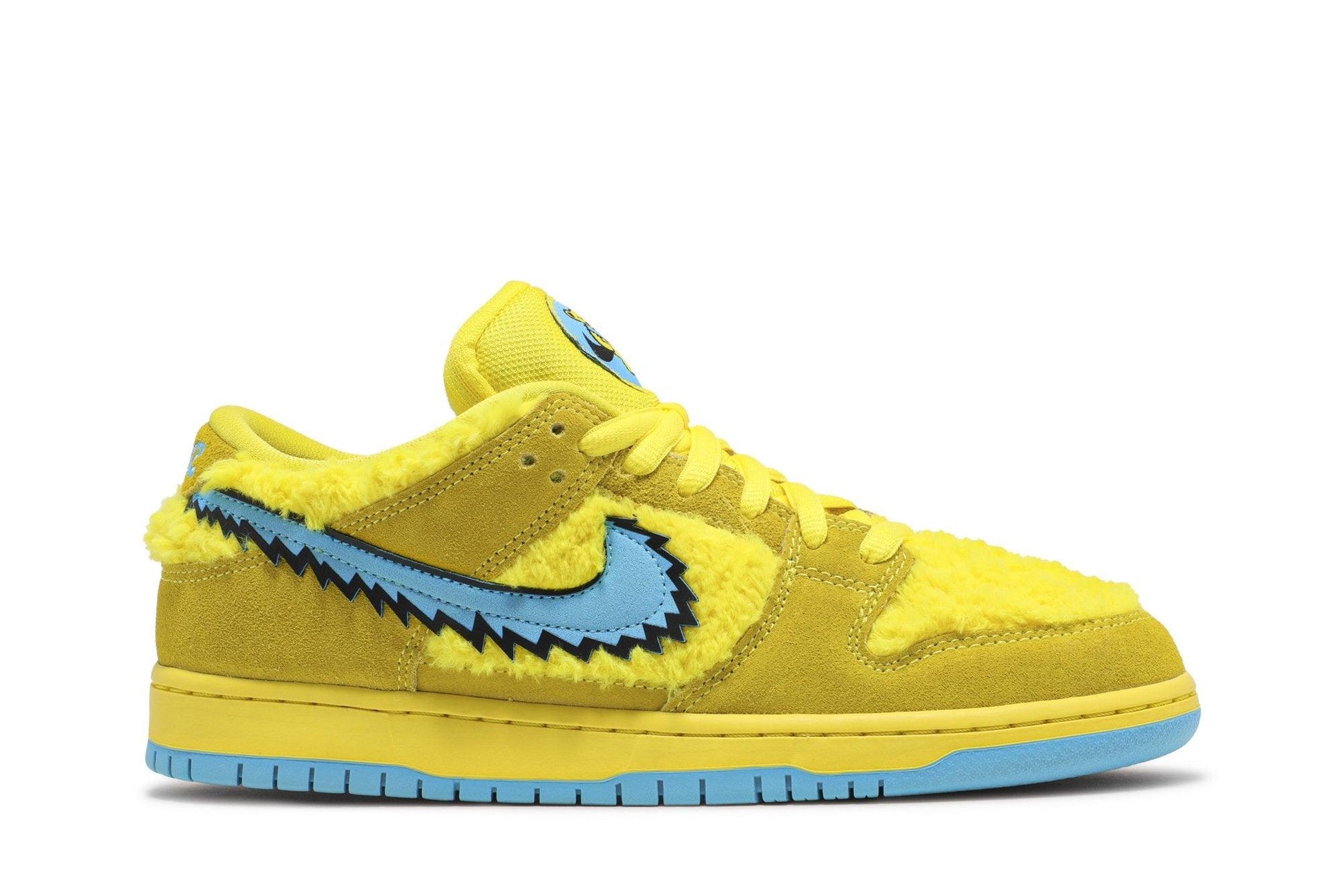Grateful Dead x Nike SB Dunk Low Yellow Bear Amarelo