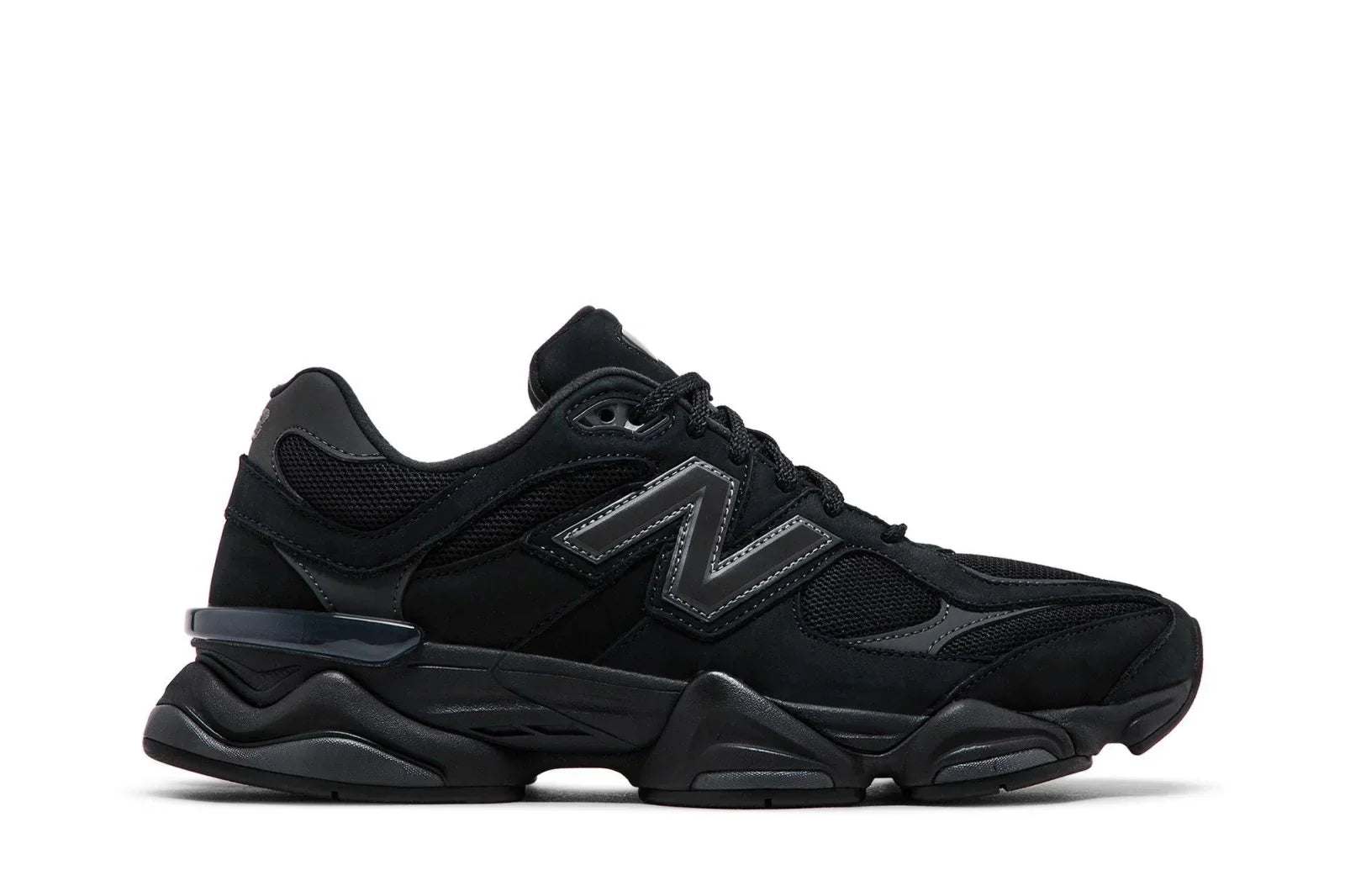 New Balance 9060 Black Cement "Black Cat" Preto