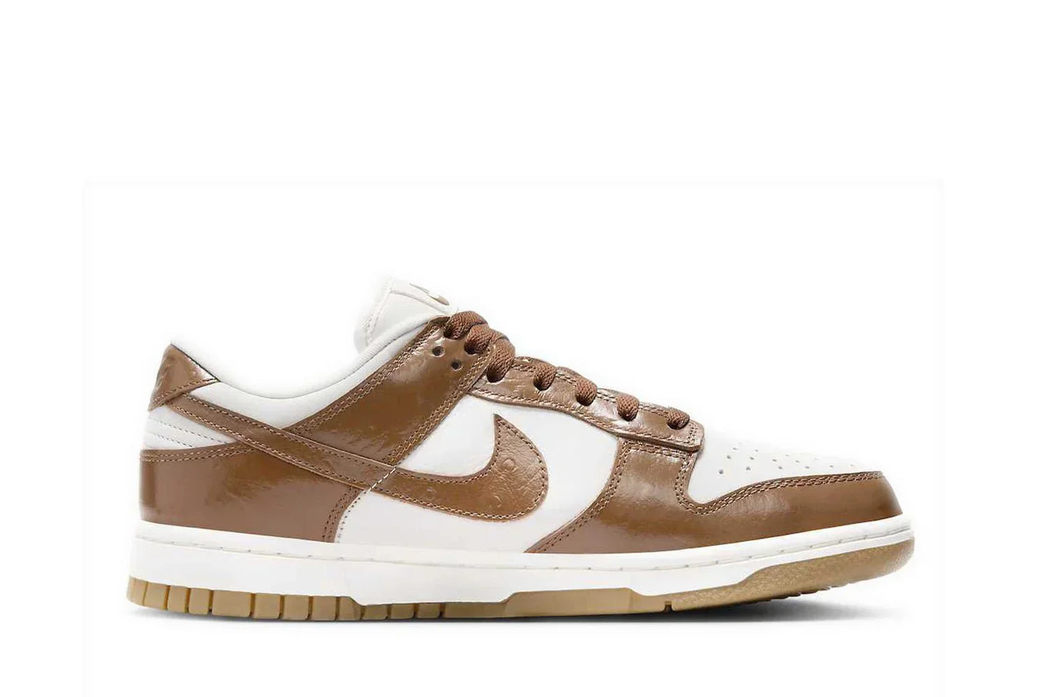 Nike Dunk Low Lx Brown Ostrich Marrom