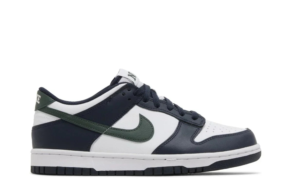 Nike Dunk Low Obsidian Vintage Green Azul Marinho