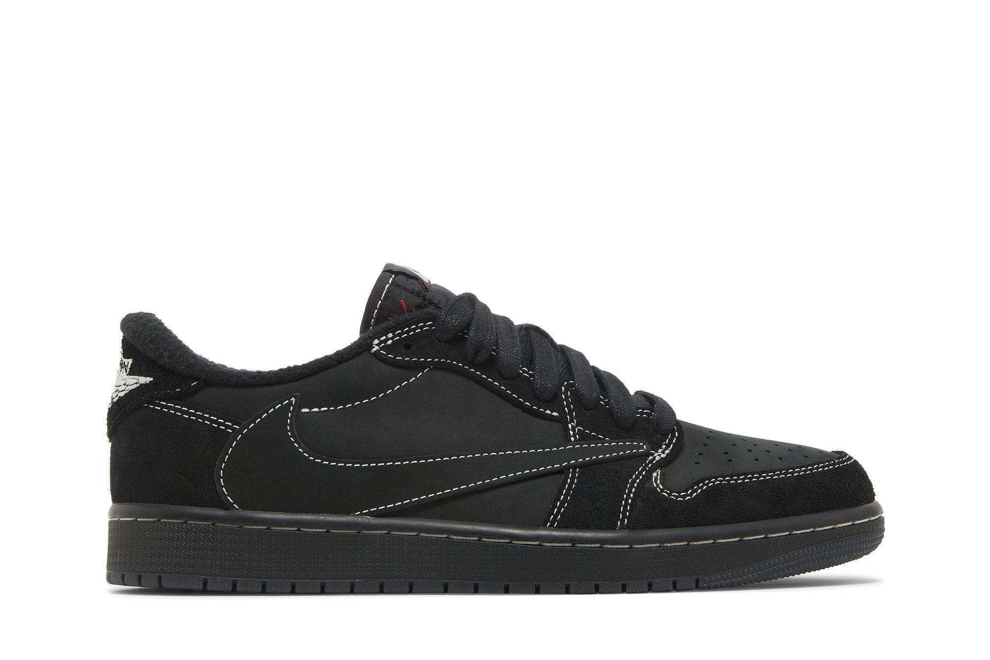 Travis Scott x Air Jordan 1 Low OG SP 'Black Phantom' Preto