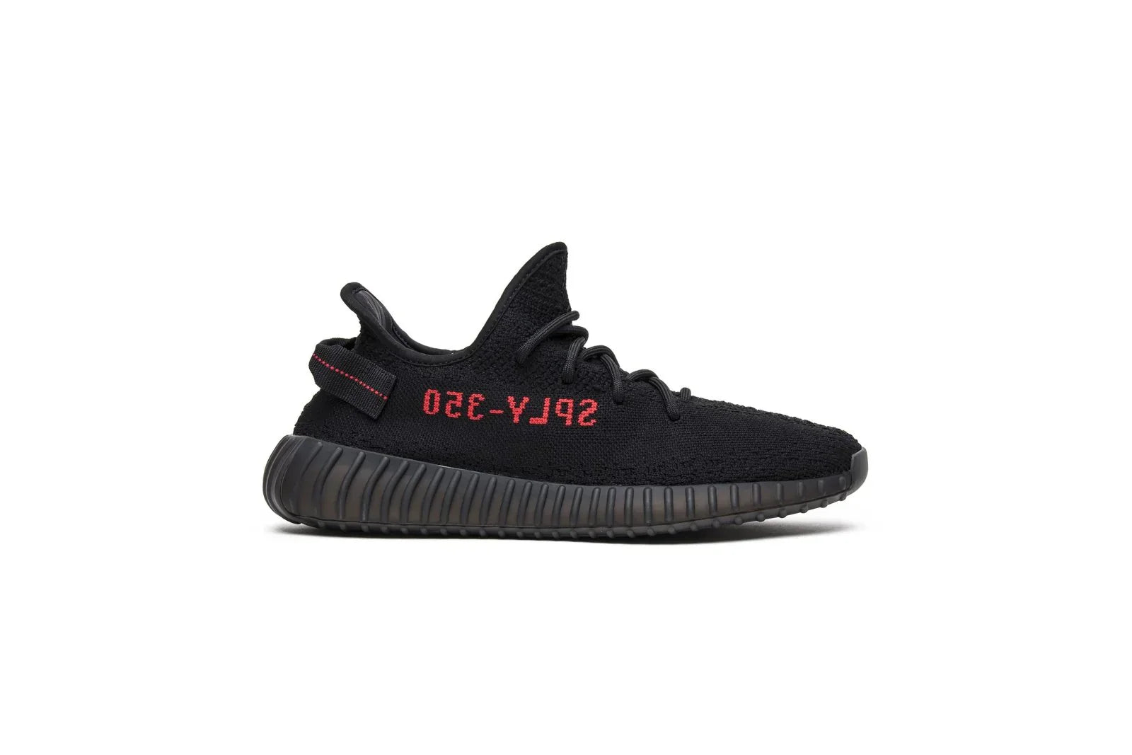 Yeezy Boost 350 v2 Black Red (Bred) Preto