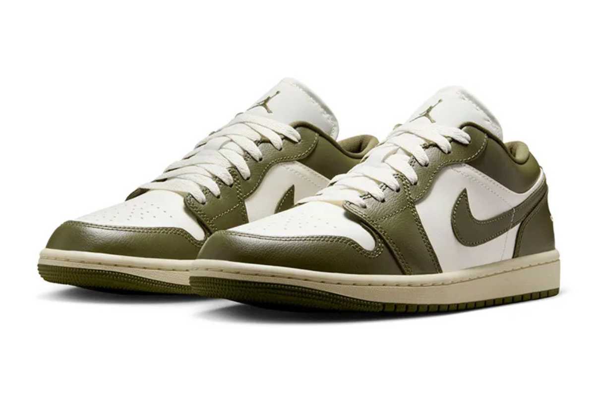 Air Jordan 1 Low Medium Olive