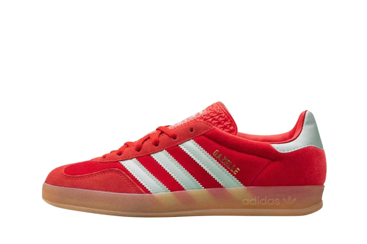 Adidas Gazelle Indoor Better Scarlet Green Velvet