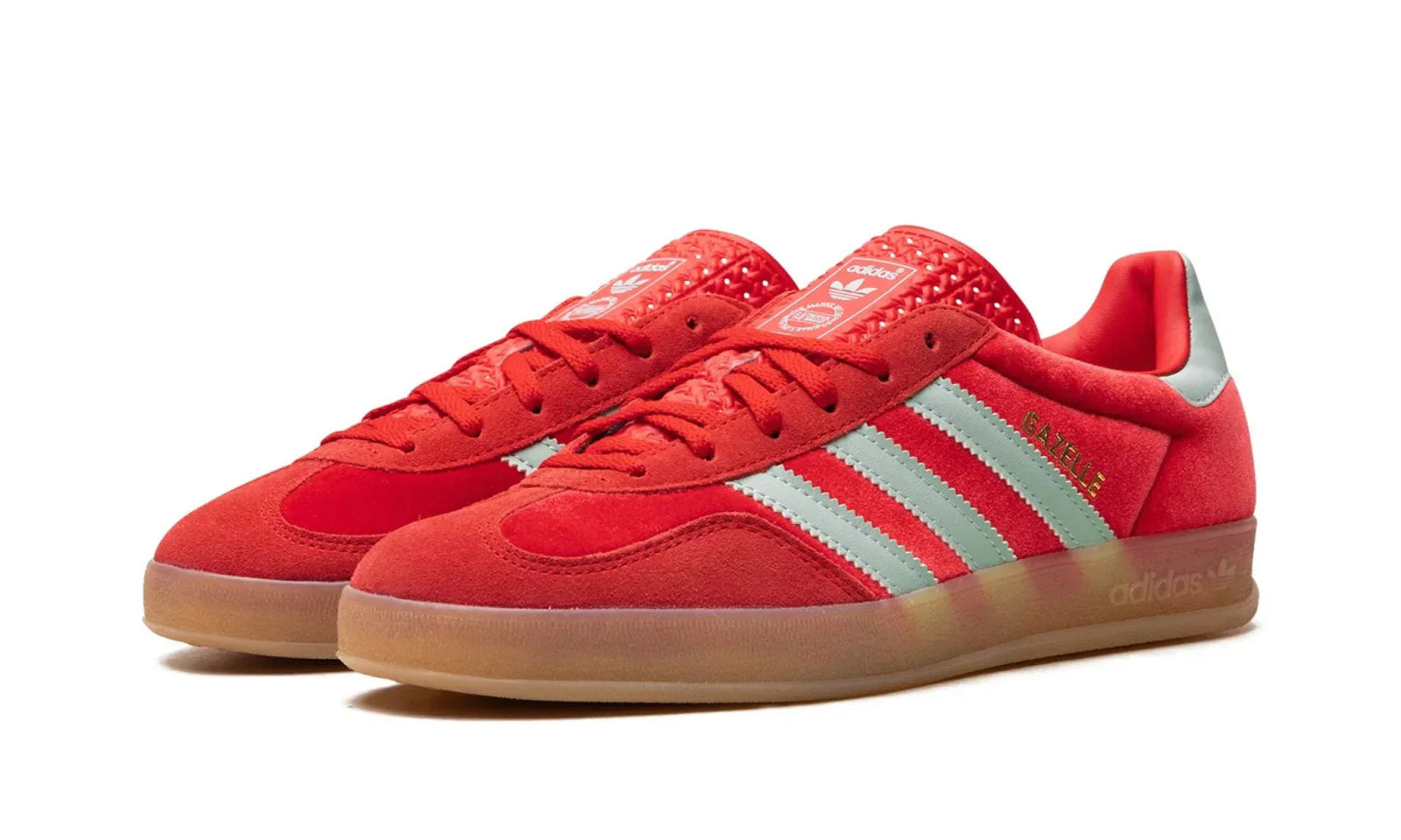 Adidas Gazelle Indoor Better Scarlet Green Velvet
