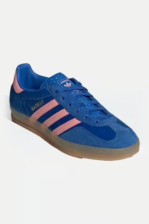 Adidas Gazelle Indoor Blue Semi Pink Velvet