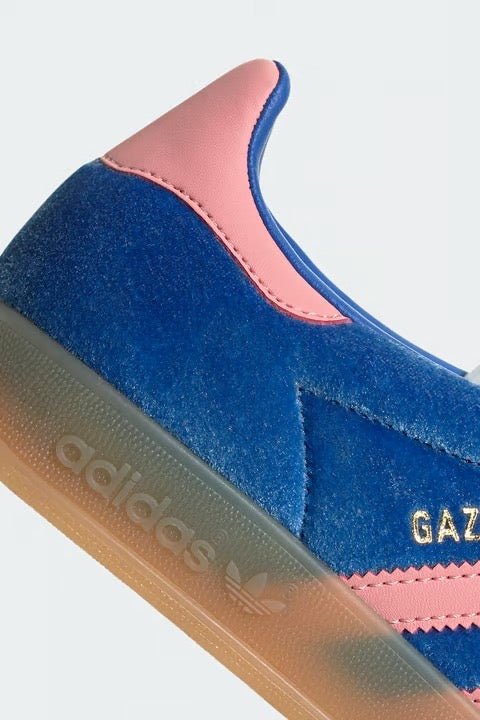 Adidas Gazelle Indoor Blue Semi Pink Velvet