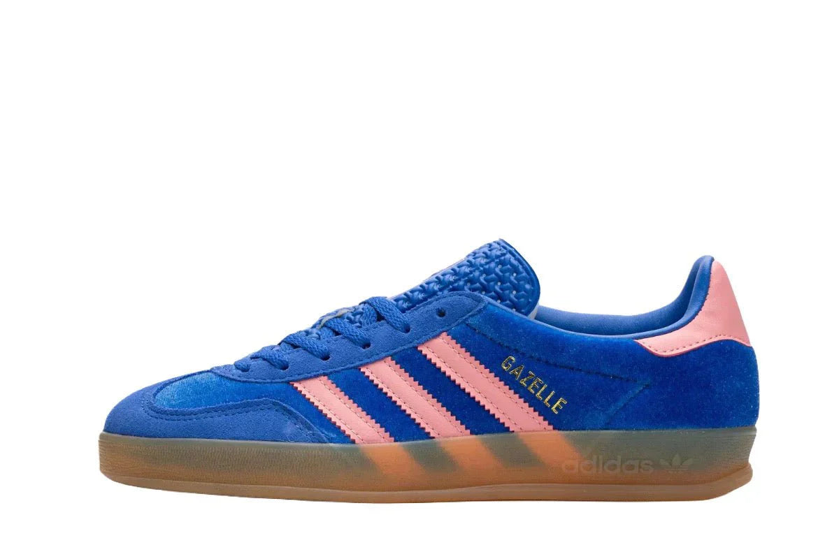 Adidas Gazelle Indoor Blue Semi Pink Velvet
