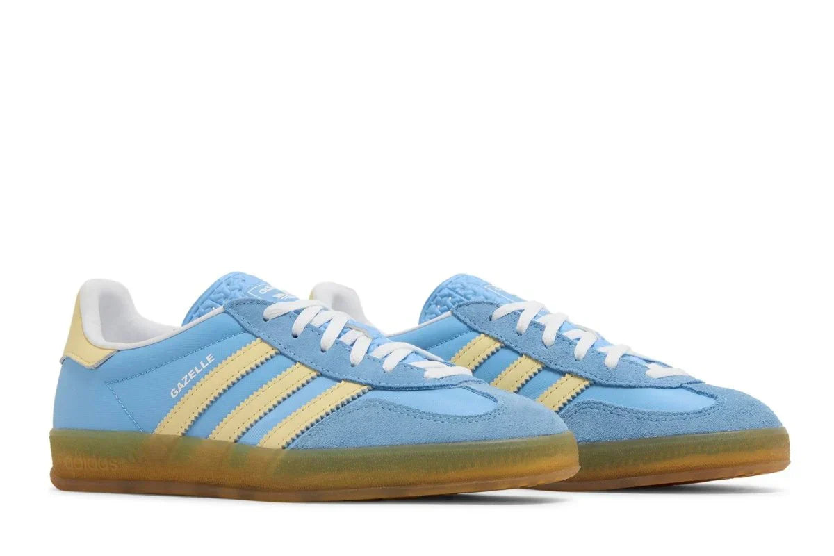 Adidas Gazelle Indoor Semi Blue Burst Almost Yellow