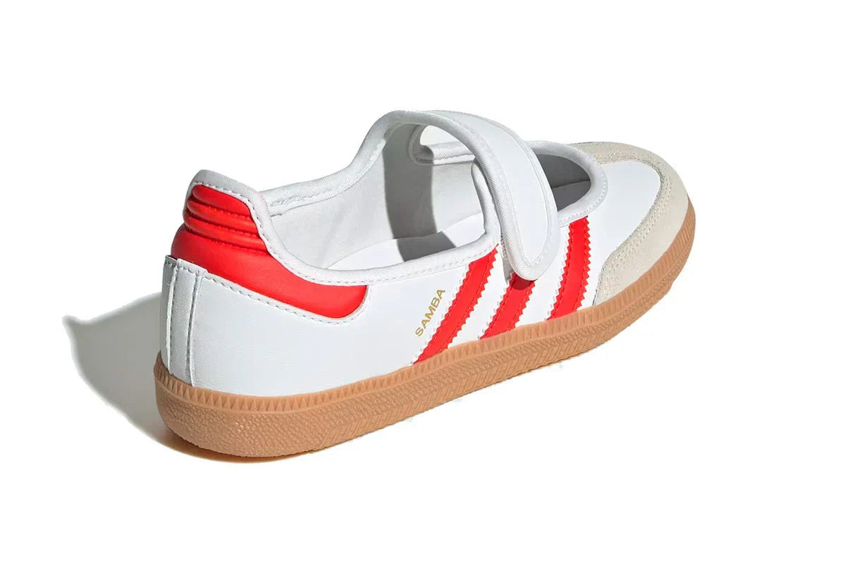 Adidas Samba Jane White Red Gum