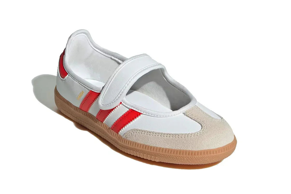 Adidas Samba Jane White Red Gum