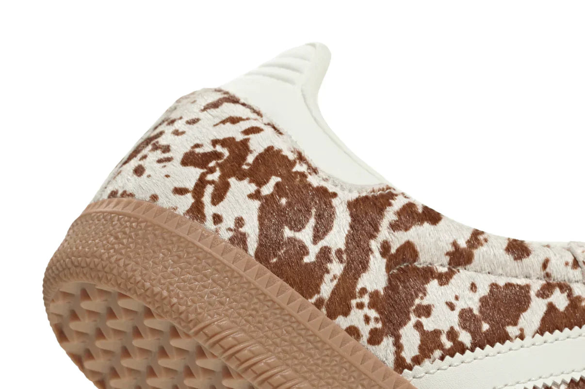Adidas Samba LT Cow Print Brown White