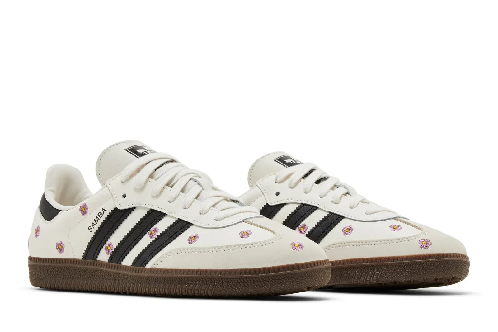 Adidas Samba Og White Floral Embroidery