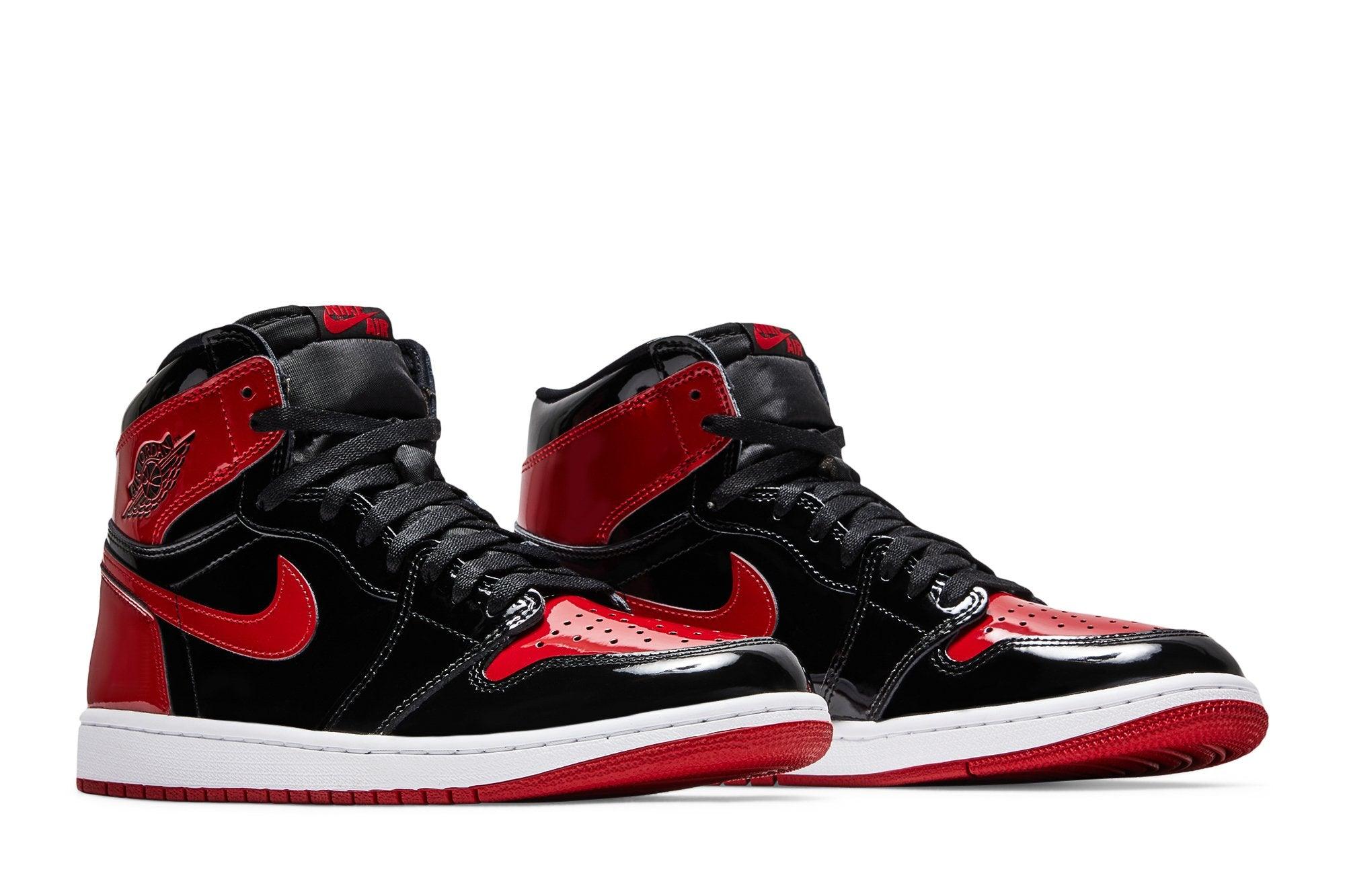 Air Jordan 1 High Patent Bred