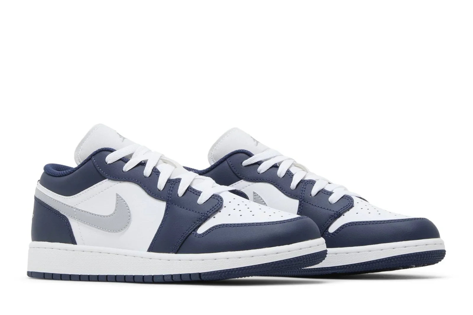 Air Jordan 1 Low Midnight Navy Wolf Grey