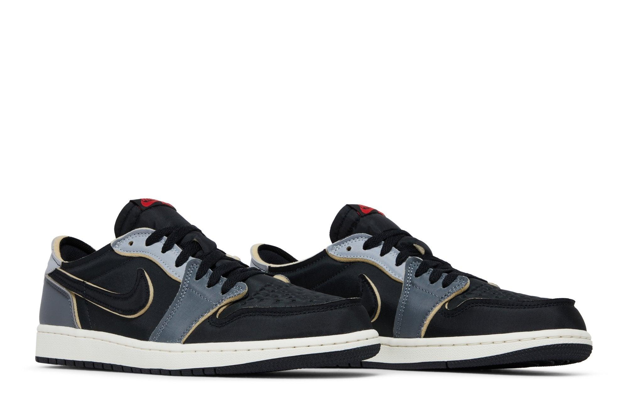 Air Jordan 1 Low OG EX Black and Smoke Grey