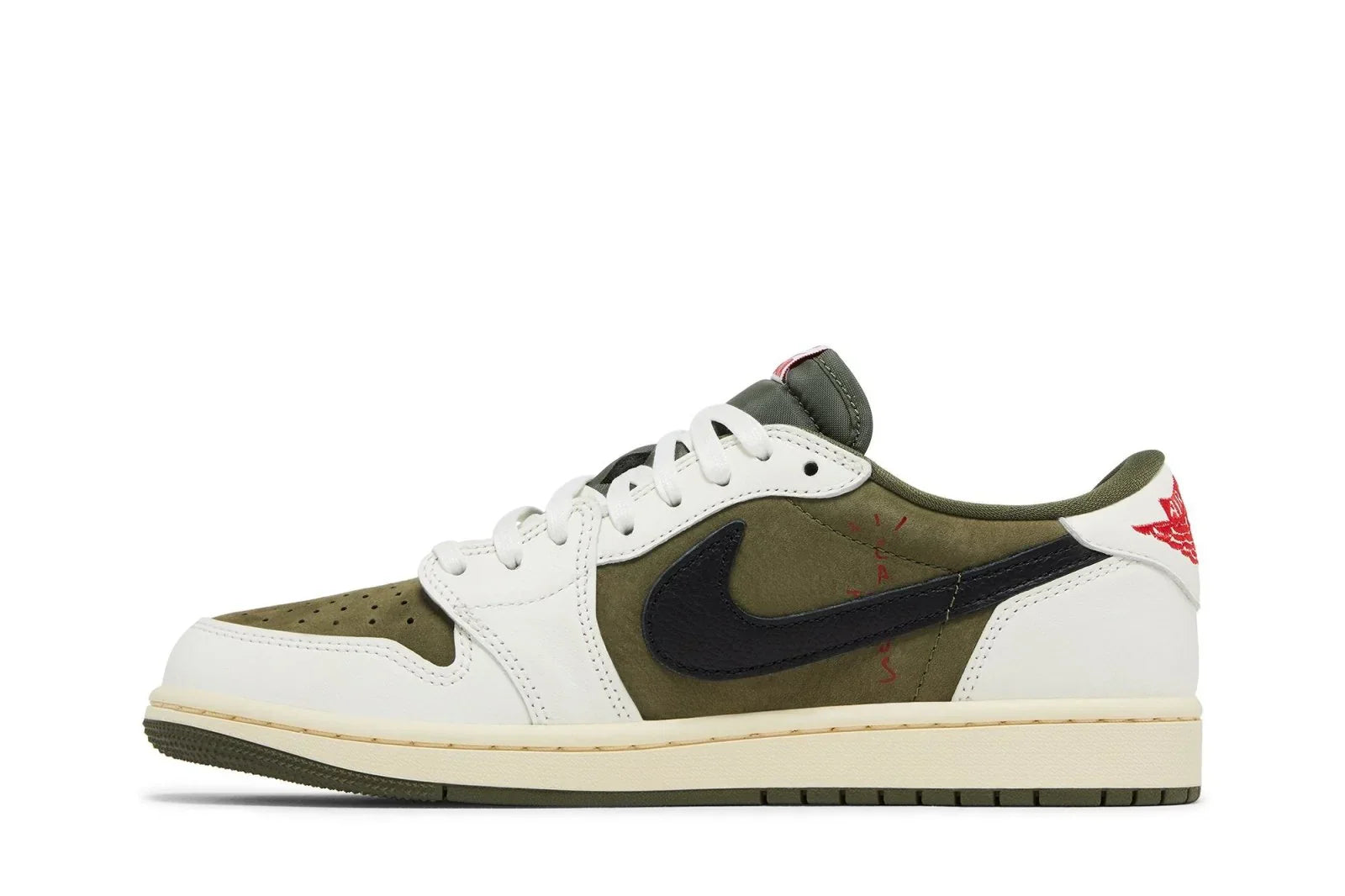 Air Jordan 1 Low Og Sp x Travis Scott Medium Olive