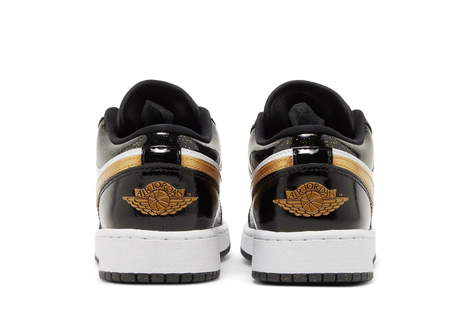 Air Jordan 1 Low SE Gs "Gold Toe" Preto