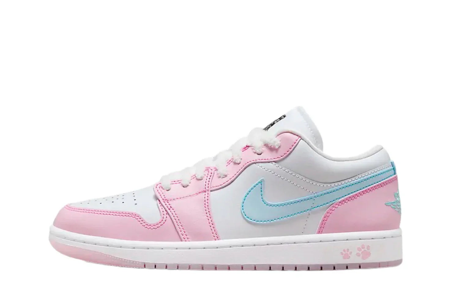 Air Jordan 1 Low Se Paw Print Pink Foam