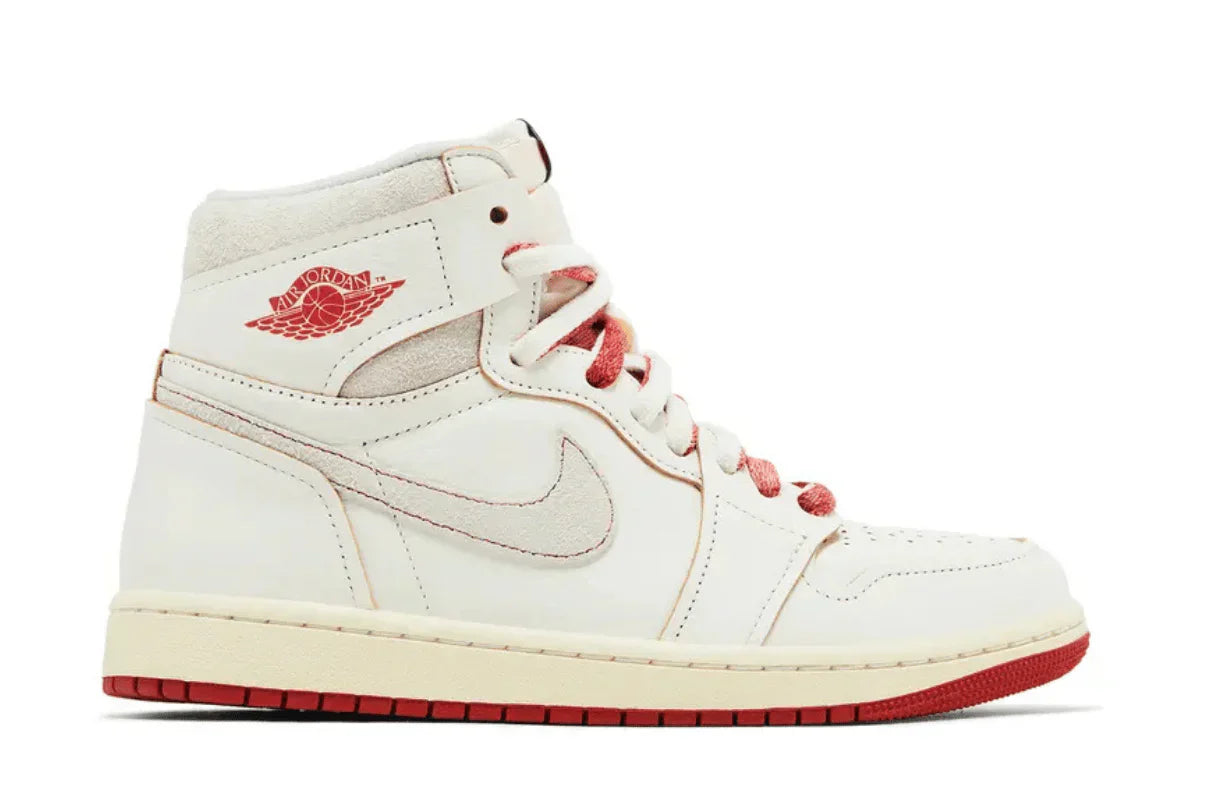 Air Jordan 1 Retro High Rare Air Sail Cinnabar