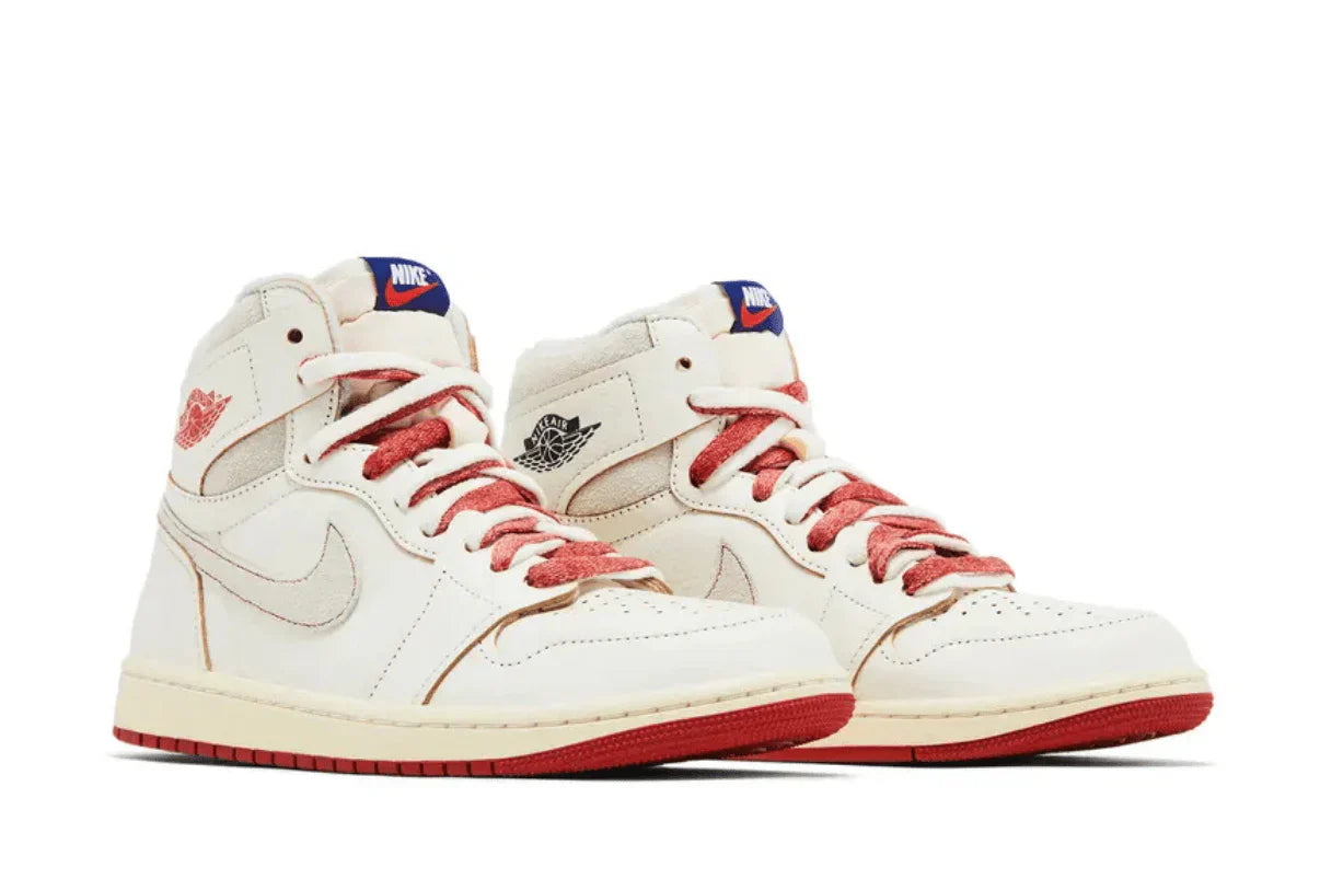 Air Jordan 1 Retro High Rare Air Sail Cinnabar