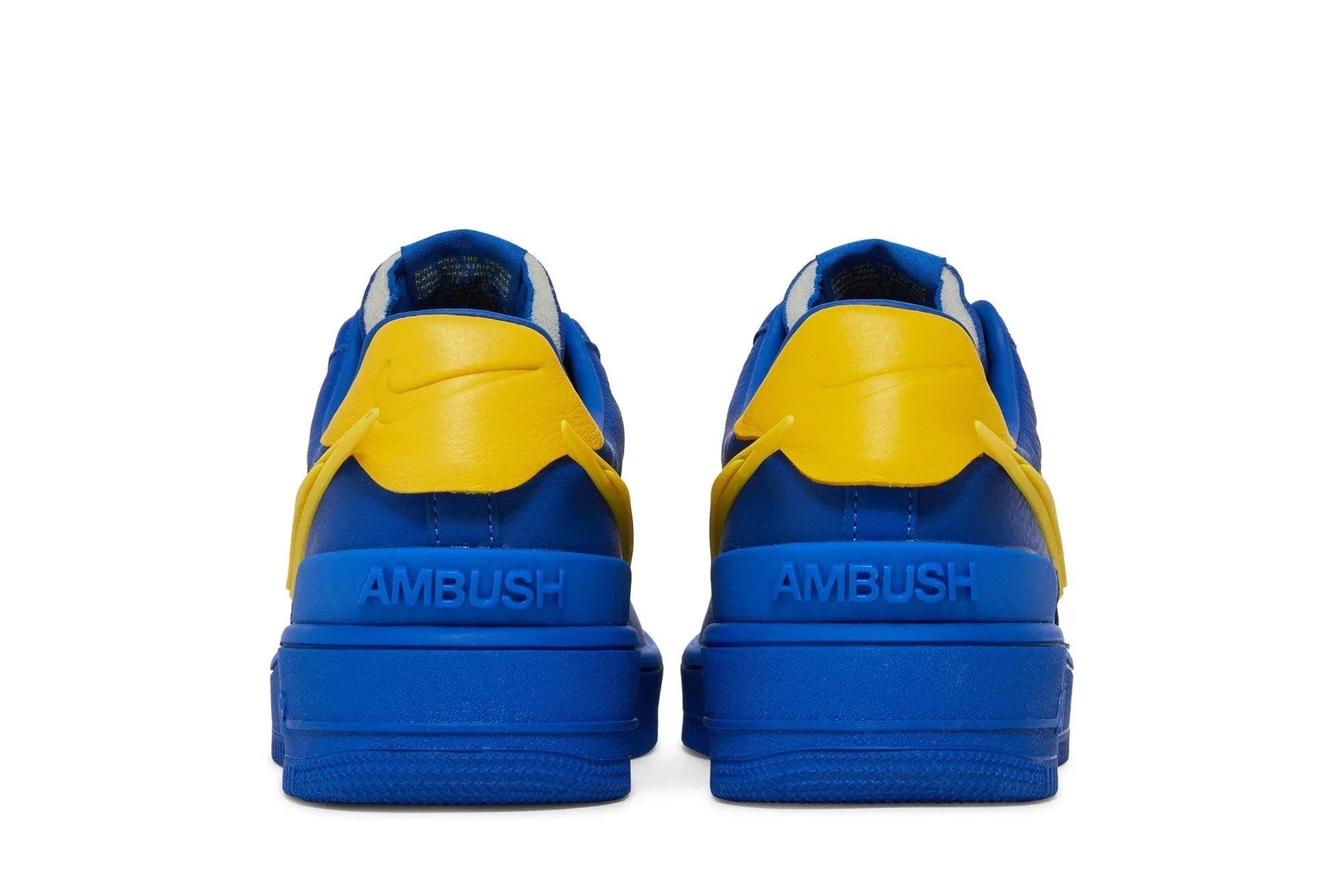 Ambush x Nike Air Force 1 Low Game Royal and Vivid Sulphur