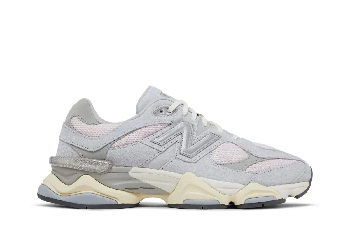 New Balance 9060 Pink Granite Silver Metallic Silver Cinza