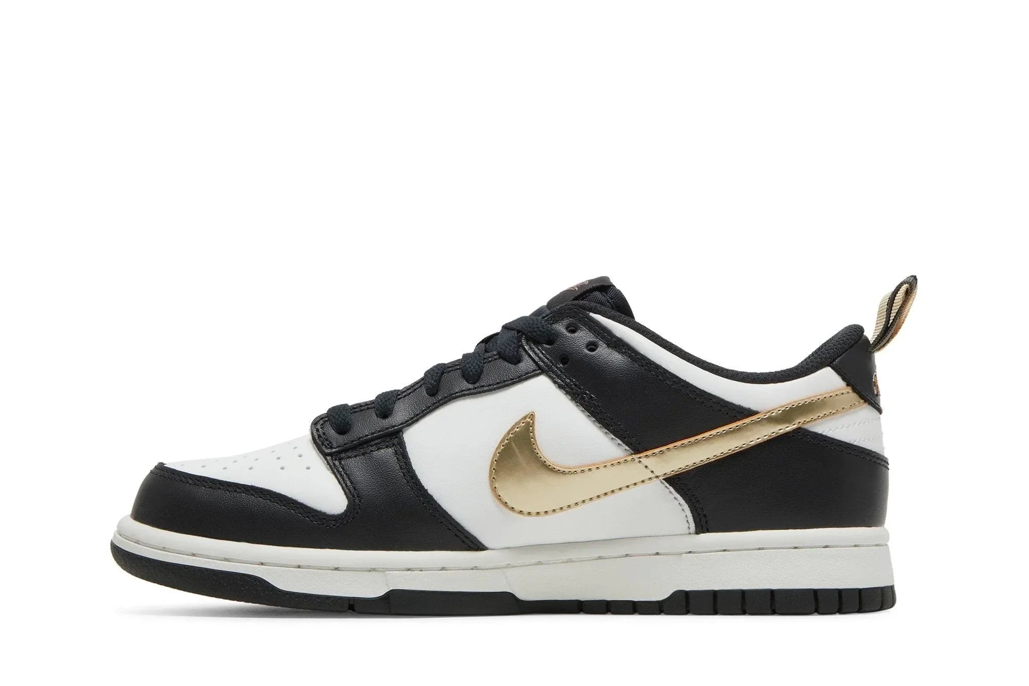 Nike Dunk Low GS Black/White Metallic