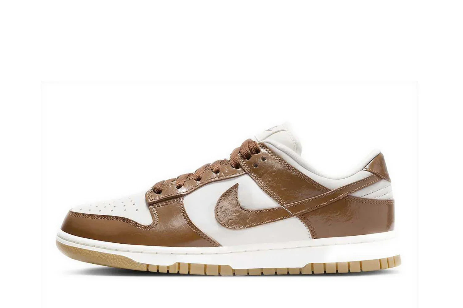 Nike Dunk Low Lx Brown Ostrich