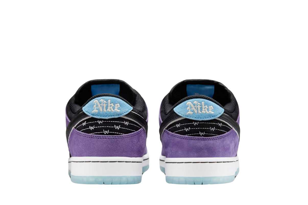 Nike SB Dunk Low Pro x Hayley Wilson Black and Court Purple