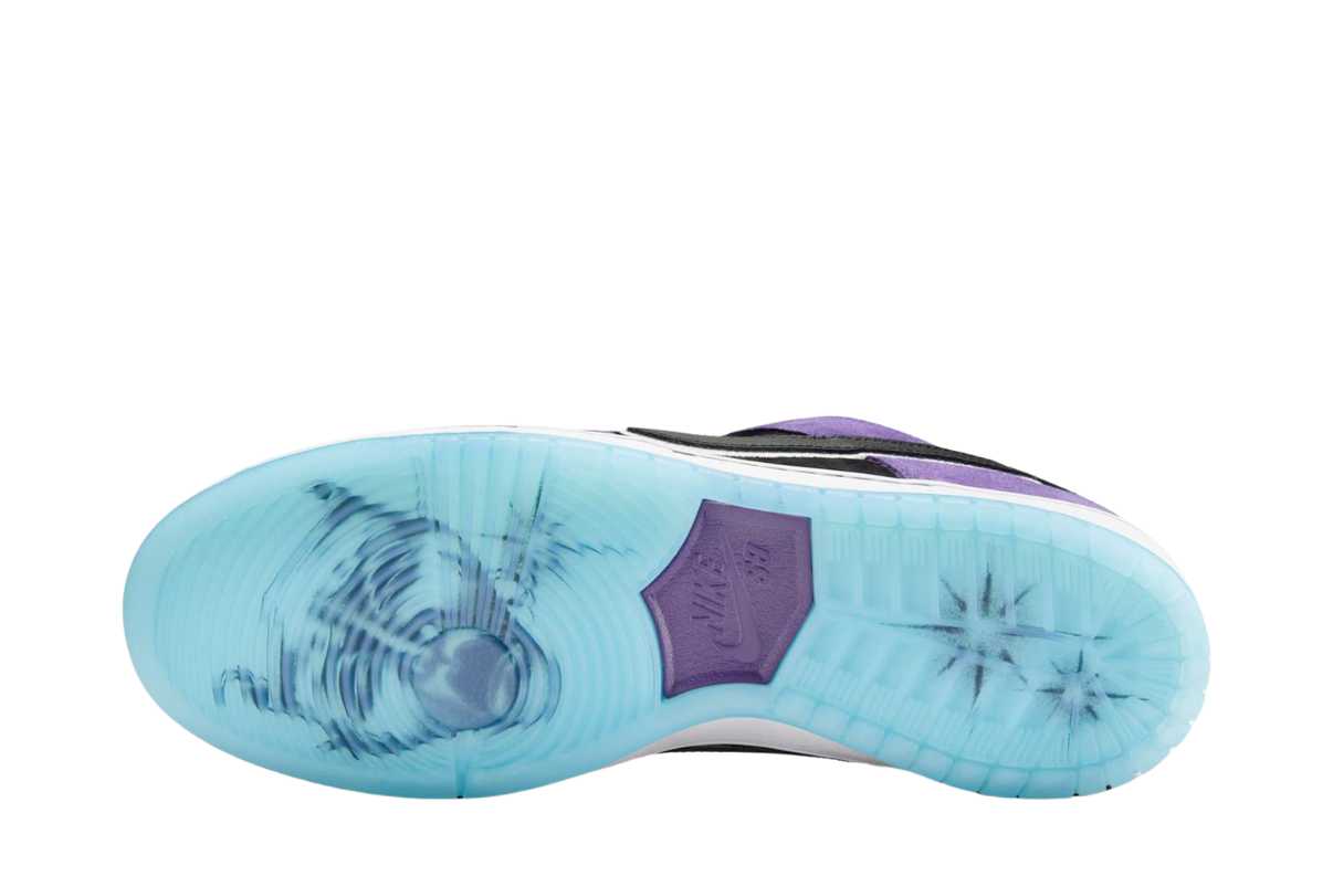 Nike SB Dunk Low Pro x Hayley Wilson Black and Court Purple