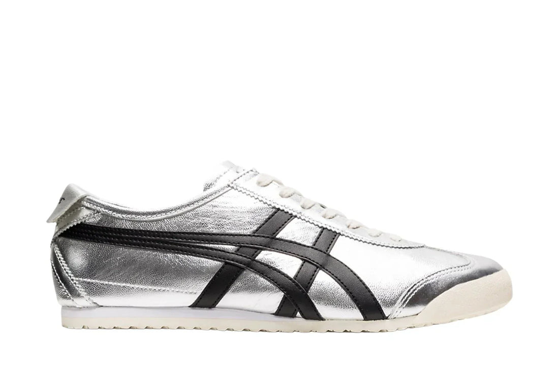 Onitsuka Tiger Mexico 66 Pure Silver Black Cinza